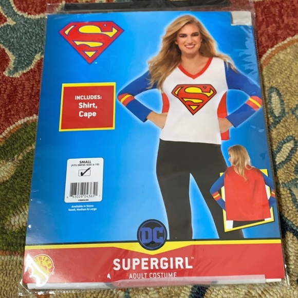 Tops - NWT Supergirl Shirt with Cape